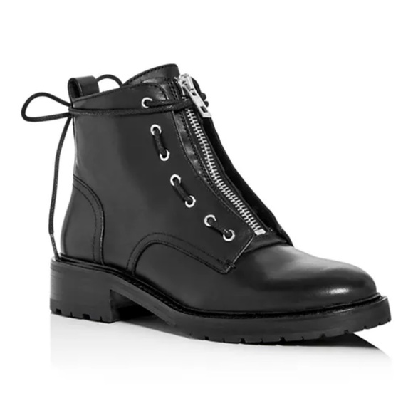 rag & bone Cannon Low-Heel Boot Black  Size 7 - Picture 1 of 13